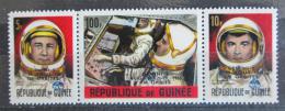 Poštové známky Guinea 1965 Kozmonauti Mi# 302-03,307