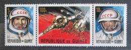 Poštové známky Guinea 1965 Kozmonauti Mi# 308-09,313