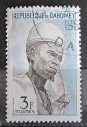 Poštová známka Dahomey 1963 Domorodec Mi# 201