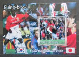 Poštová známka Guinea-Bissau 2001 MS ve futbale Mi# Block 315 Kat 12€