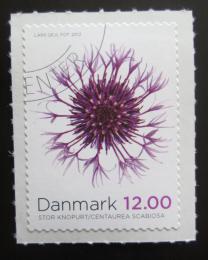 Poštová známka Dánsko 2012 Chrpa èekánek Mi# 1715