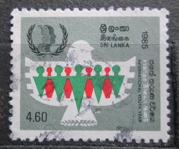 Poštová známka Srí Lanka 1985 Medzinárodný rok mládeže Mi# 687