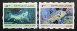Poštové známky Mauritánia 1986 Ryby Mi# 899-900 Kat 5.70€