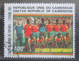 Poštová známka Kamerun 1982 MS ve futbale Mi# 982