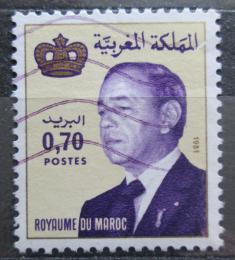 Poštová známka Maroko 1981 Krá¾ Hassan II. Mi# 988