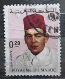Poštová známka Maroko 1968 Krá¾ Hassan II. Mi# 604