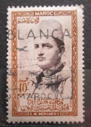 Poštovní známka Maroko 1956 Sultan Mohammed V Mi# 409