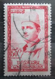 Poštovní známka Maroko 1956 Sultan Mohammed V Mi# 413
