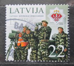 Poštová známka Lotyšsko 2006 Lotyšská armáda, 15. výroèie Mi# 680