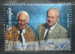 Poštová známka Slovinsko 2003 Muzikanti Mi# 429