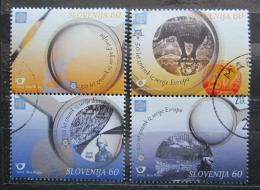 Poštové známky Slovinsko 2005 Európa CEPT Mi# 543-46