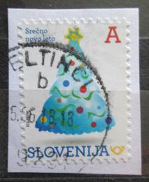Poštová známka Slovinsko 2017 Vianoèný stromeèek Mi# 1273