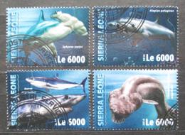 Poštové známky Sierra Leone 2016 Žraloky Mi# 7028-31 Kat 11€