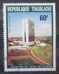 Potov znmka Togo 1981 Hotel v Lom Mi# 1519 - zvi obrzok