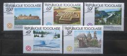 Poštové známky Togo 1981 Dìdictví UNESCO Mi# 1571-74,1576