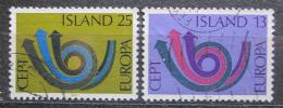 Poštové známky Island 1973 Európa CEPT Mi# 471-72