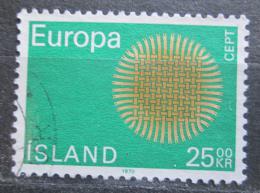 Poštová známka Island 1970 Európa CEPT Mi# 443