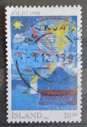 Poštová známka Island 1992 Vianoce Mi# 774