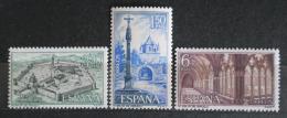 Poštové známky Španielsko 1967 Kláštory a opatství Mi# 1728-30