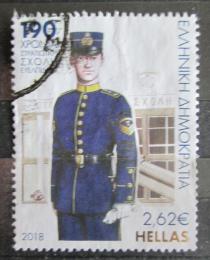 Poštovní známka Øecko 2018 Vojenská uniforma Mi# 3010 Kat 6€