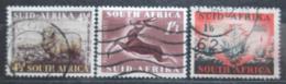 Poštové známky JAR 1953 Fauna a flóra Mi# 234-36