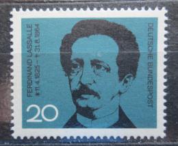 Poštová známka Nemecko 1964 Ferdinand Lassalle Mi# 443