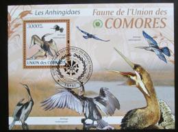 Poštová známka Komory 2009 Anhinga rezavá Mi# 2421 Kat 15€ - zväèši� obrázok