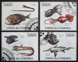 Potov znmky Komory 2009 Morsk fauna Mi# 2690-93 Kat 9