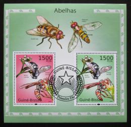 Poštové známky Guinea-Bissau 2010 Vèely Mi# Block 871 Kat 12€ - zväèši� obrázok