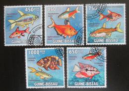 Poštové známky Guinea-Bissau 2009 Tropické ryby Mi# 4468-72 Kat 13€ - zväèši� obrázok