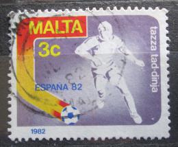 Poštová známka Malta 1982 MS ve futbale Mi# 663