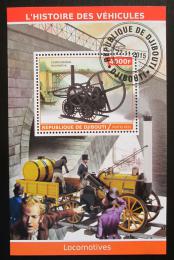 Poštovní známka Džibutsko 2015 Historické lokomotivy Mi# N/N - zväèši� obrázok