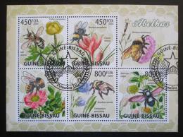 Potov znmky Guinea-Bissau 2009 Vely a kvety Mi# 4462-66 Kat 13