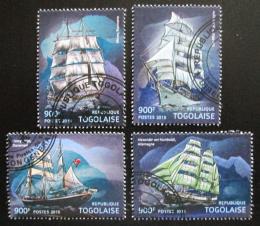 Poštové známky Togo 2015 Plachetnice Mi# 6892-95 Kat 14€ - zväèši� obrázok