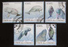 Poštové známky Komory 2009 Dugong Mi# 2440-44 Kat 10€ - zväèši� obrázok