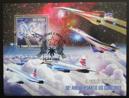 Potov znmka Svt Tom 2006 Concorde, 30. vroie Mi# Block 533 Kat 12 - zvi obrzok