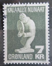 Poštová známka Grónsko 1979 Umenie, Simon Kristoffersen Mi# 117