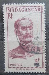 Poštová známka Madagaskar 1946 Generál Gallieni Mi# 397