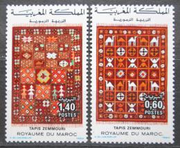 Poštové známky Maroko 1983 Vzory kobercù Mi# 1038-39