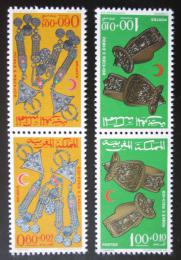 Poštové známky Maroko 1967 Šperky Mi# 586-87 TB Kat 10€
