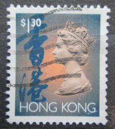 Poštová známka Hongkong 1993 Krá¾ovna Alžbeta II. Mi# 702 Ix
