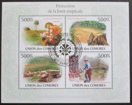 Poštovní známky Komory 2009 Ochrana tropù Mi# 2732-35 Kat 9€ - zväèši� obrázok
