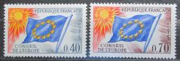 Poštové známky Francúzsko 1969 Vydání pro Radu Evropy Mi# 13-14