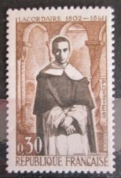 Poštová známka Francúzsko 1961 Pere Lacordaire Mi# 1341