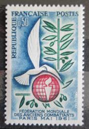 Poštová známka Francúzsko 1961 Boj za mír Mi# 1346