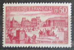 Poštová známka Francúzsko 1961 Deauville, 100. výroèie Mi# 1348