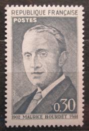Poštová známka Francúzsko 1962 Maurice Bourdet, spisovatel Mi# 1382