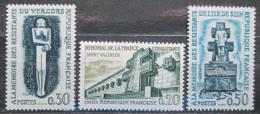 Poštové známky Francúzsko 1962 Odboj Mi# 1389-91