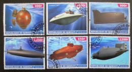 Potov znmky Dibutsko 2015 Ponorky Mi# N/N