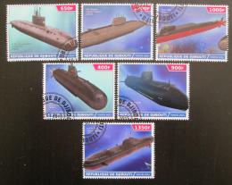 Poštové známky Džibutsko 2015 Ponorky Mi# N/N - zväèši� obrázok